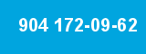 904 172-09-62 904 172-09-62